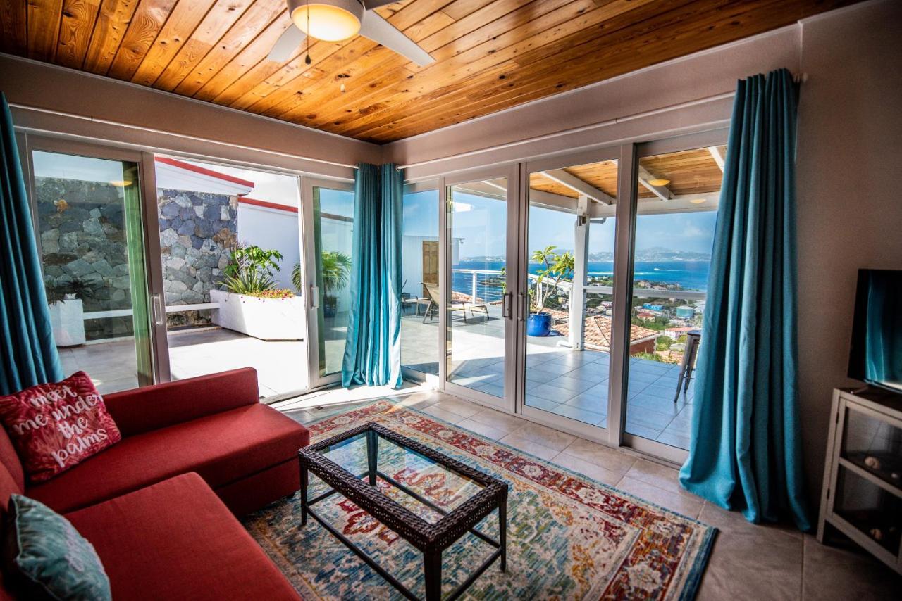 Fantastic Penthouse At Sunset Serenade Suites Cruz Bay Kültér fotó